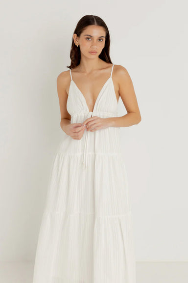 Rhythm - Jaci Maxi Dress - White