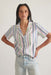 Marine Layer - Lucy Resort Shirt - Cool Stripe - Front
