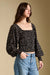 Saltwater Luxe Petra Top in Midnight — Quarter view