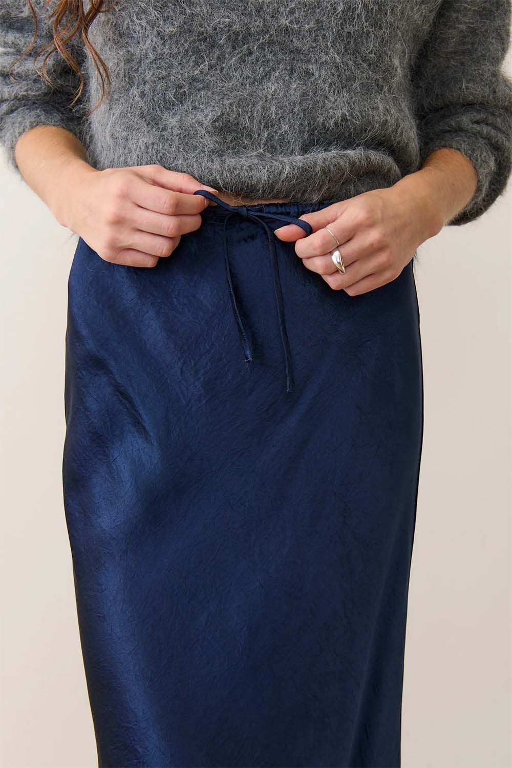 GABRIELLE SLIP SKIRT