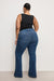 Good American - Good Legs Flare Jeans - Blue - Back