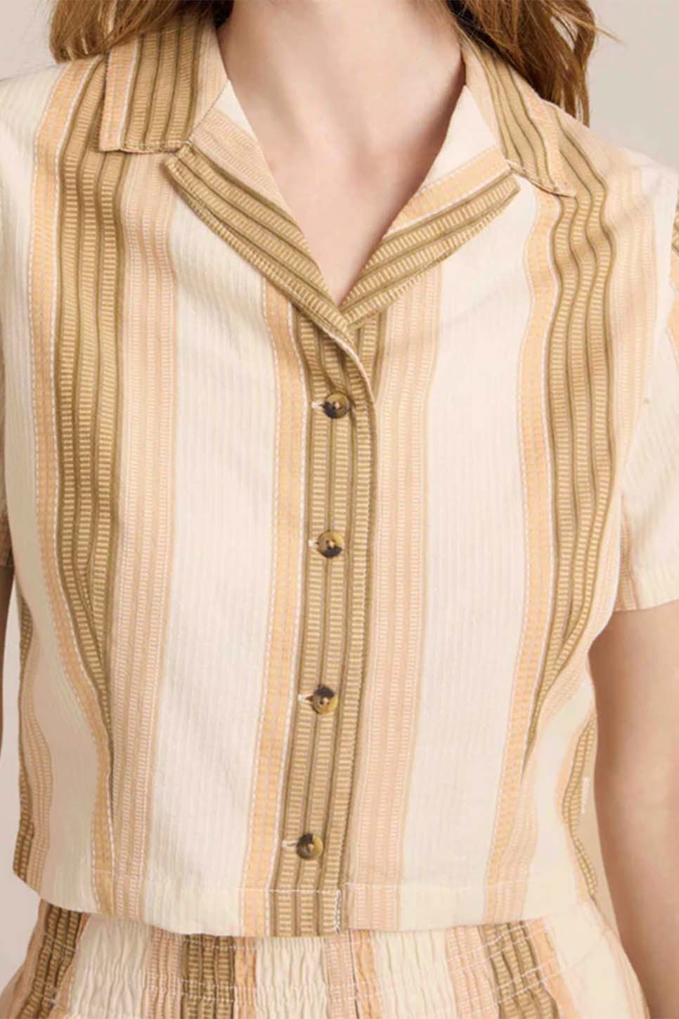 Roark - Camp Shirt - Woodland - Detail