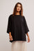 Free People - Joah Tee - Black - Front
