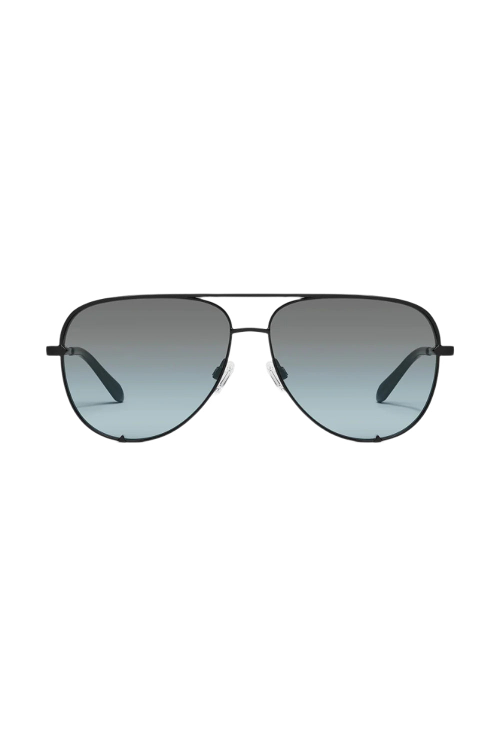 Quay - High Key - Black/Grey Light Turquoise - Front