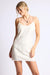 Sage the Label - Light A Fire Mini Dress - Ivory - Front