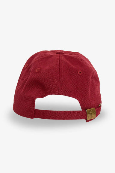 Thrills - Minimal Thrills 6 Panel Cap - Cabernet - Back