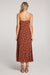 Saltwater Luxe - Tori Midi Dress - Pecan - Back
