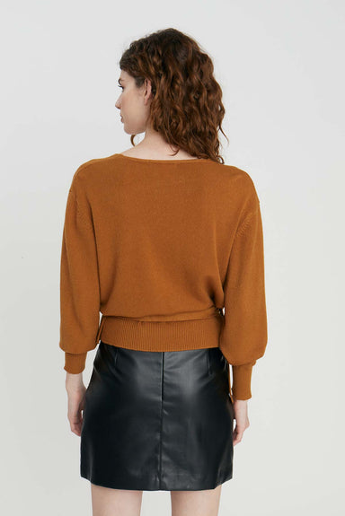 Deluc - Allman Cardigan - Ginger - Back