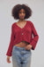 Free People - Heartland Pullover - Richest Red - Front