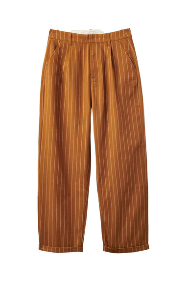 Brixton - Victory Trouser Pant - Washed Copper Pinstripe