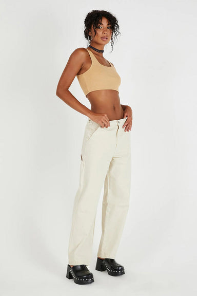 Abrand - A Slouch Jean Carpenter - Bleached Sand - Profile