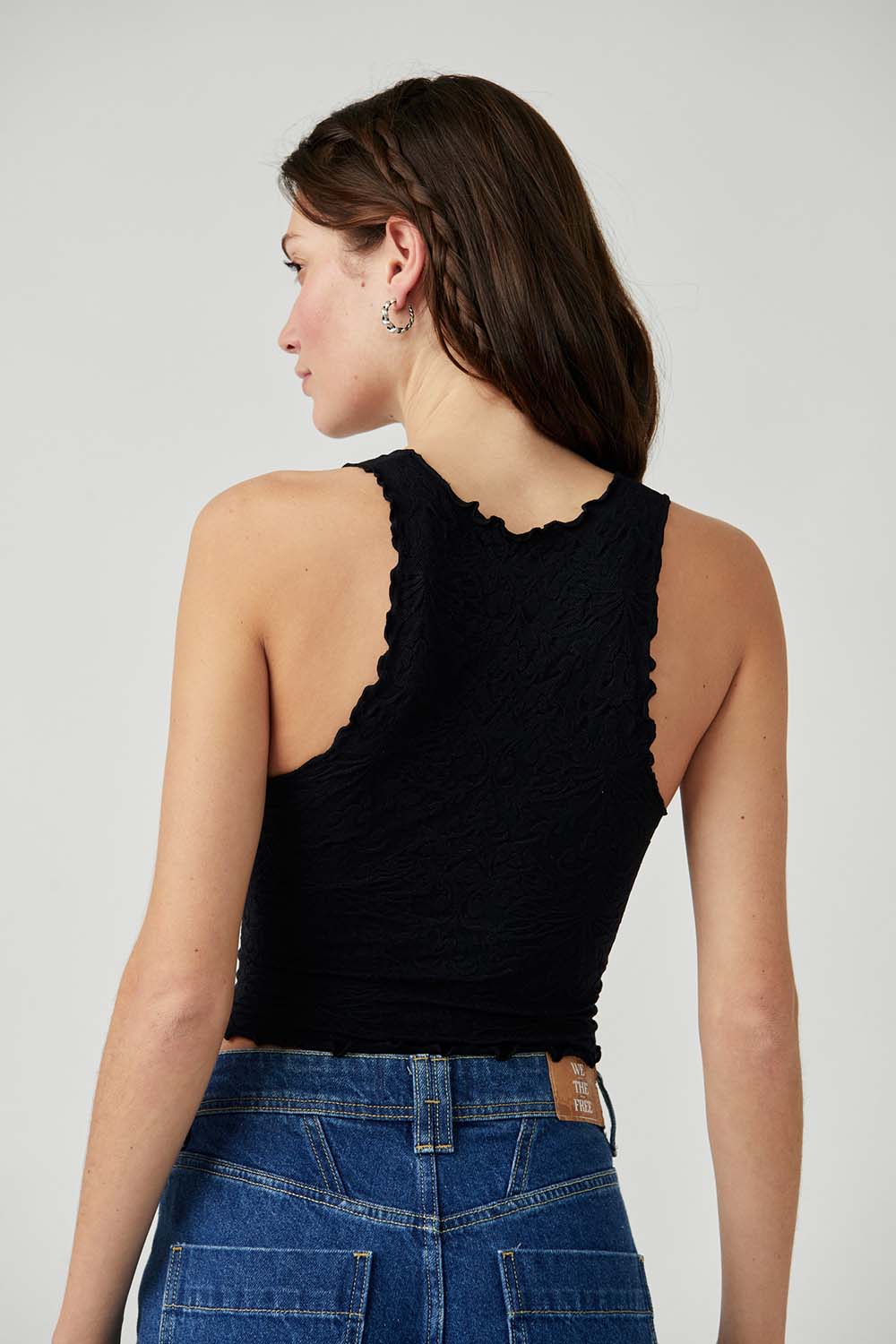 Free People - Here For You Cami - Black - Back