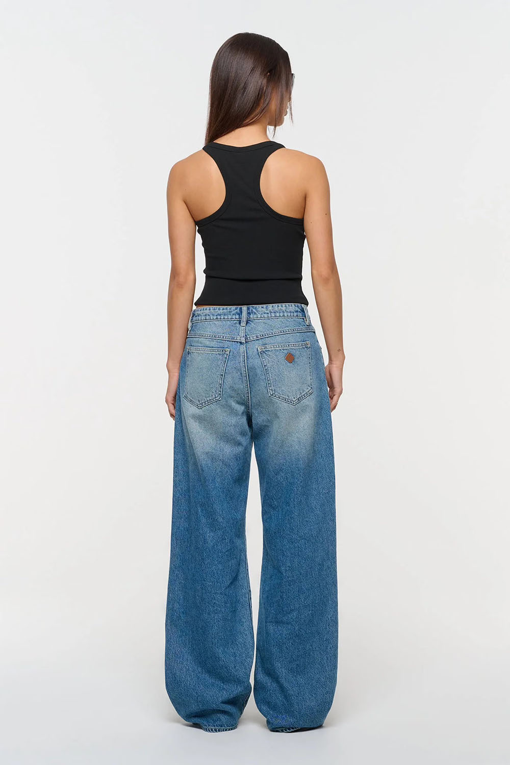 ABrand Jeans - A 95 Mid Baggy - Celeste - Back