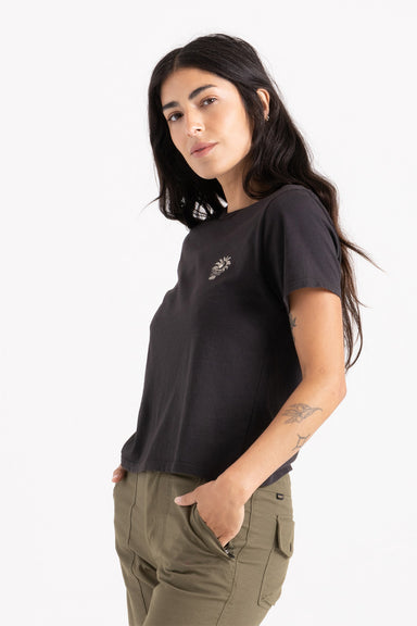 Roark - Moto Everyday Tee - Faded Black - Side