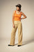 Brixton - Ringer Organic Tee - Tangerine/Burnt Brick