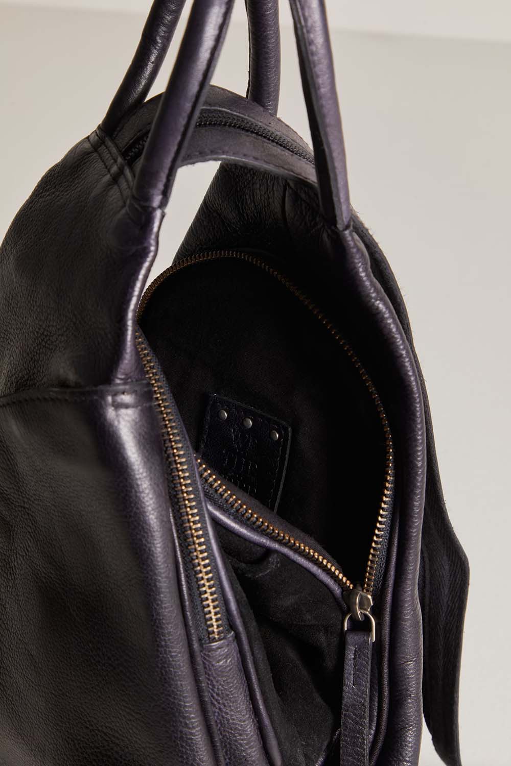 Free People - WTF Soho Convertible Sling - Black - Inside