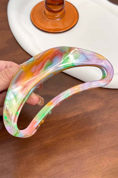Pearl of the West - Banana 11.8cm Hair Claw - Sherbert