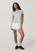 Vuori - Energy Classic Tee - Light Heather Grey - Full Body