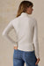 Faherty Featherweight Freestyle Turtleneck in Egret — Back view