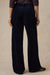 Faherty Hawthorne Cord Pleated Trouser in Navy — Back view