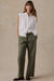 Faherty Heirloom Dobby Lucia Top in White — Full-body view