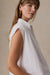 Faherty Heirloom Dobby Lucia Top in White — Side view