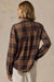 Faherty Legend Sweater Classic Shirt in Saddle Back Plaid — Back view