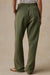 Faherty Seafarer Chino Pant in Clover — Back view
