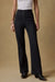 Faherty Stretch Terry Pant in Onyx Black — Front view