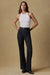 Faherty Stretch Terry Pant in Onyx Black — Full-body view
