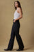 Faherty Stretch Terry Pant in Onyx Black — Side view