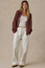 Faherty Sunwashed Lodge Cardigan in Sunwashed Redwood — Full-body view