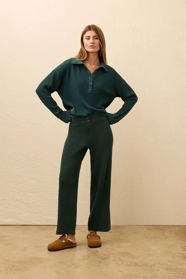 faherty apres waffle pant seamoss