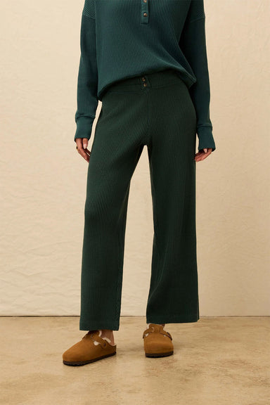 faherty apres waffle pant seamoss front