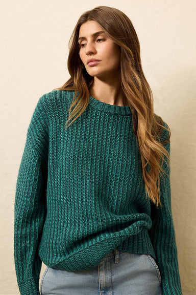 faherty heirloom relaxed crew seamoss stripe