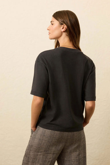 faherty hemp blend vintage tee washed black back