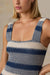 faherty seacoast crochet dress sailor stripe detail