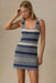 faherty seacoast crochet dress sailor stripe front
