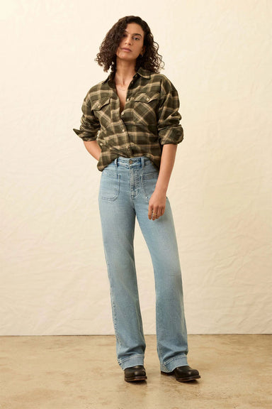 faherty stretch terry pant eastern shore wash