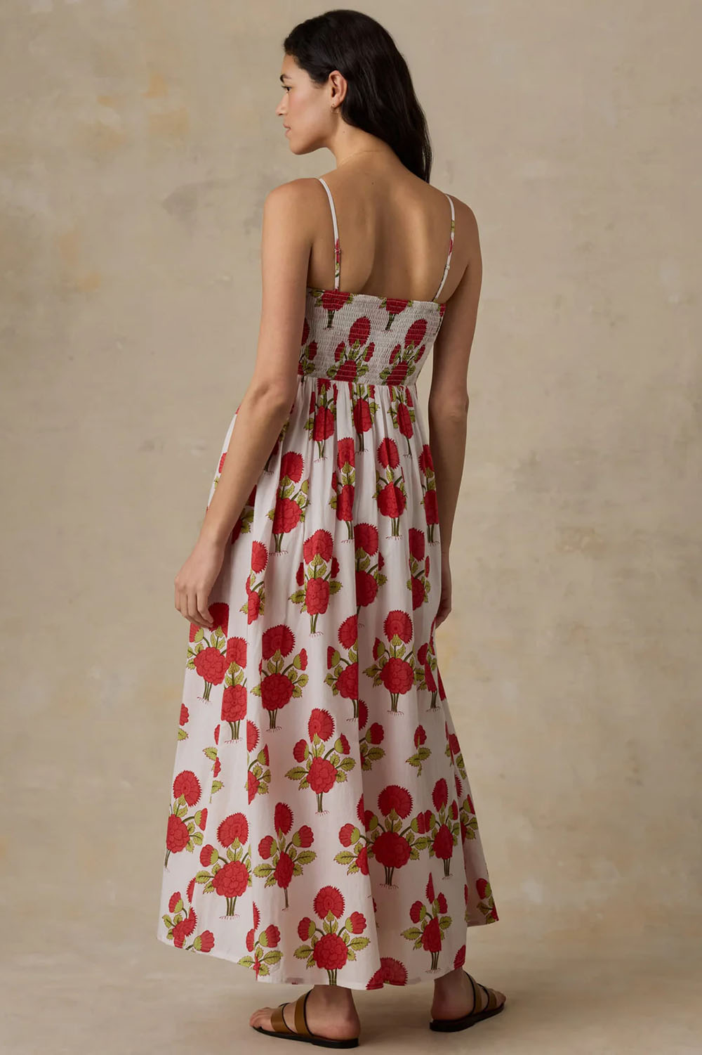 faherty voile alexi dress bloom poem back