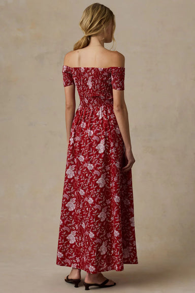 faherty voile sundance dress garden whispers back
