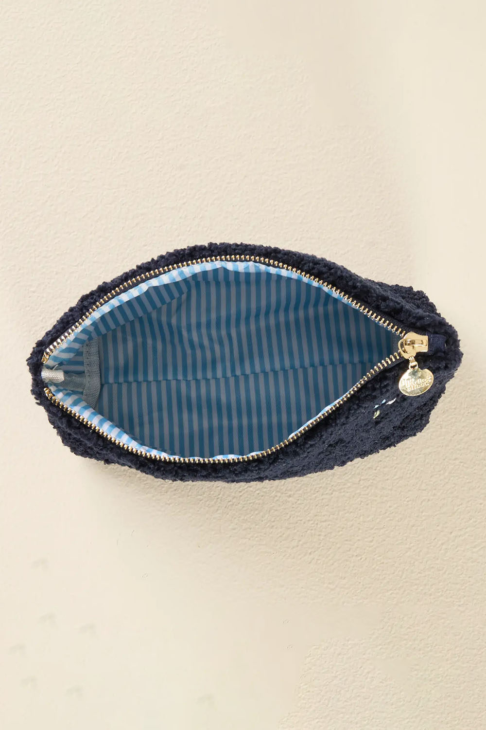 The Darling Effect - TEDDY POUCH - DAINTY FLORAL NAVY - Inside