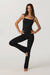 Vuori - Elevation Square Neck Cami - Black Heather - Full Body