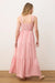 Marine Layer - Selene Maxi Dress - Hibiscus Stripe - Back
