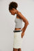 Free People - Hayley Racerback Brami - Heather Grey - Side