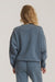 Roark Revival Made To Fade Fleece in Slate — Back view