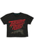 Sendero - Thunder Rolls Crop Tee - Vintage Black