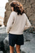 Finisterre Barents Jumper in Oatmeal — Back view