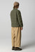Finisterre Lapwing Insulated Jacket in Olive — Back view