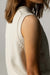 finisterre kerrow vest ecru detail